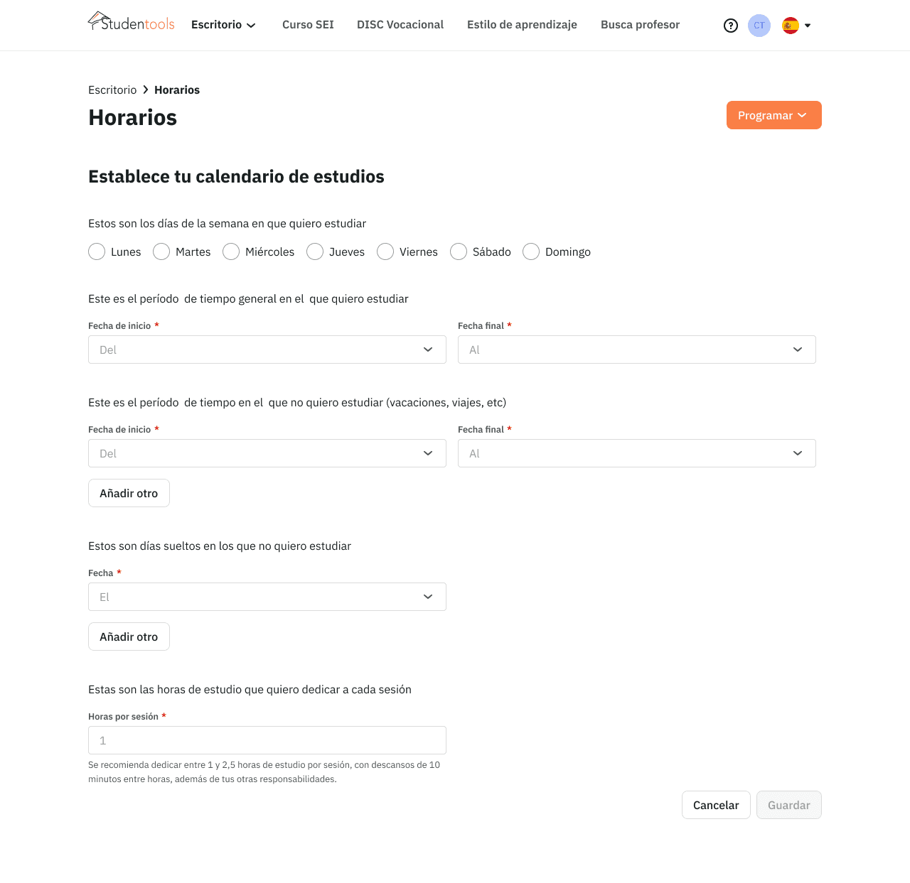 Follow a Personalized Study Plan
